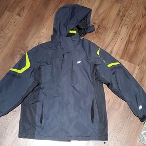 Lined rain coat